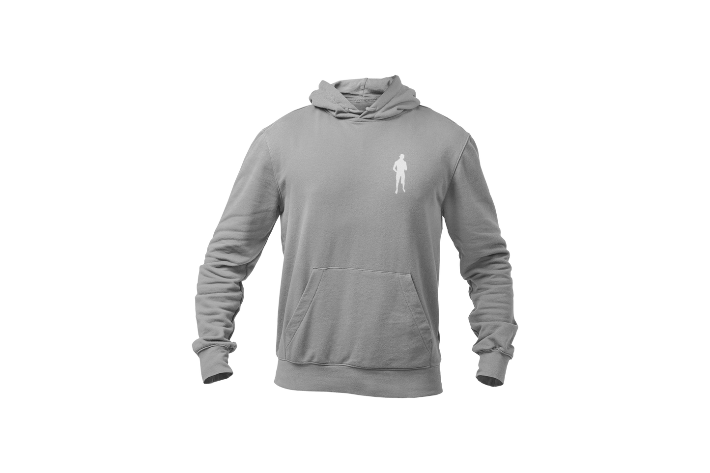 El negro de whatsapp mini hoodie light grey