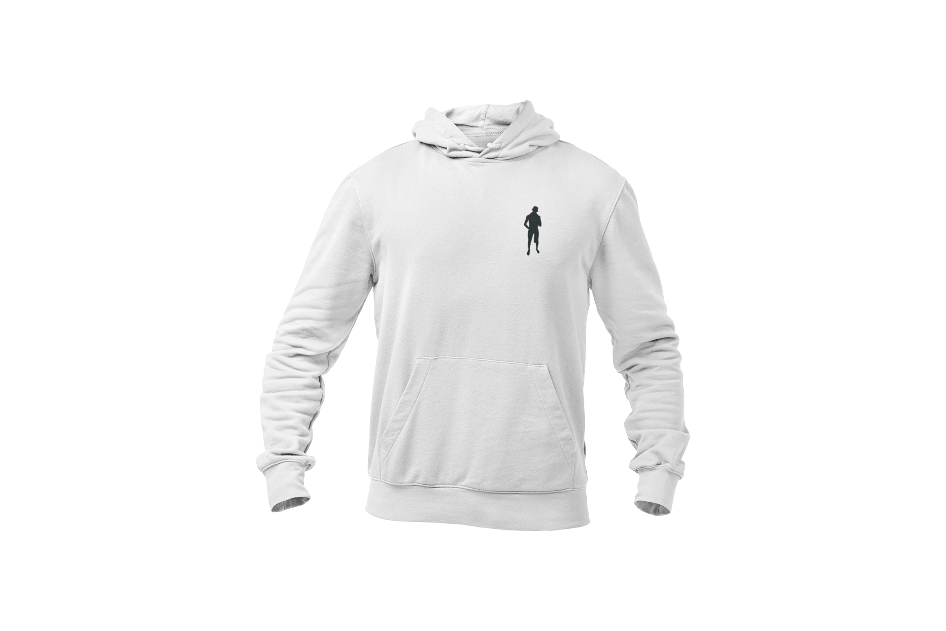 El negro de whatsapp mini hoodie white