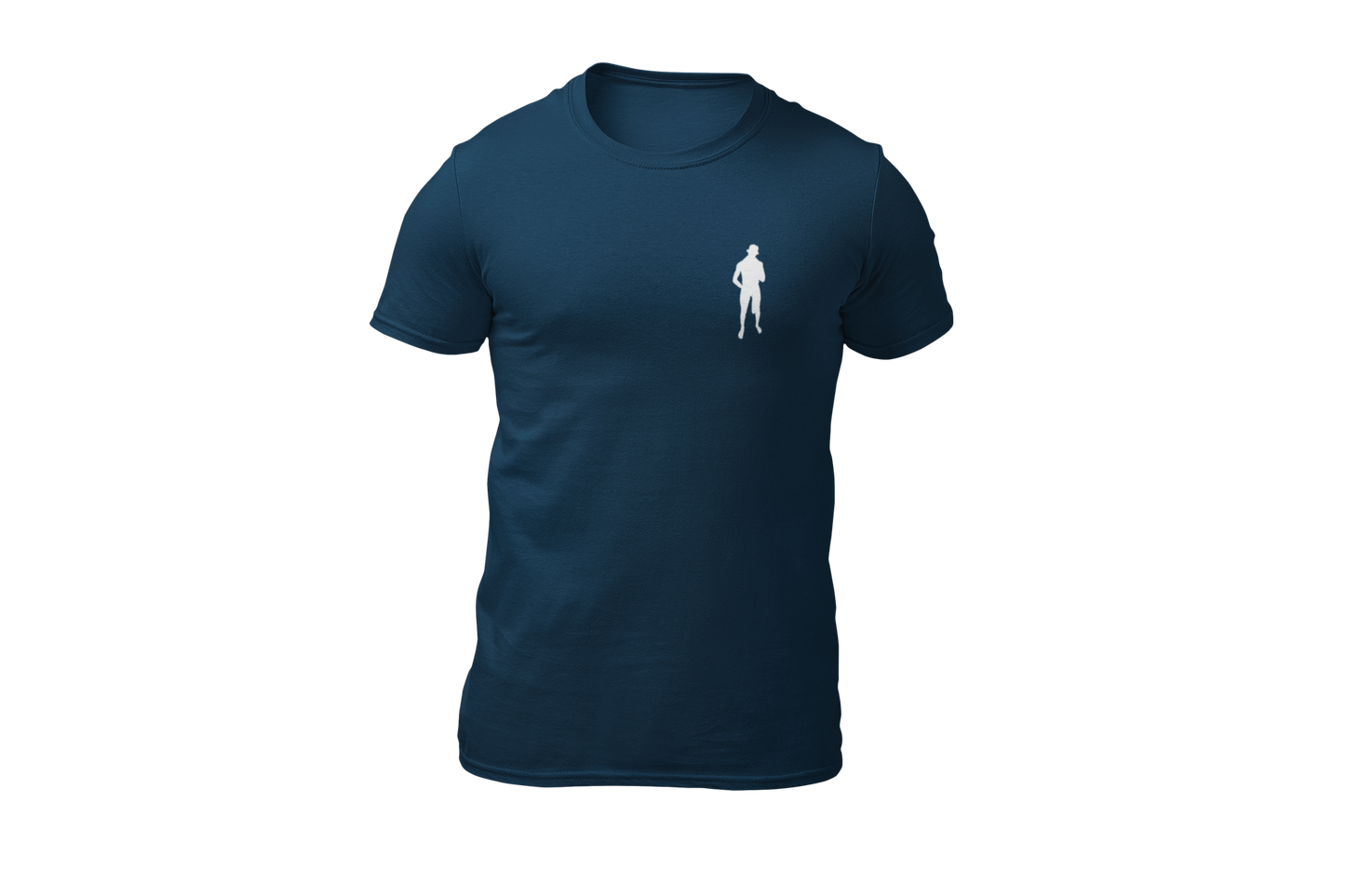 El negro de whatsapp mini shirt blue