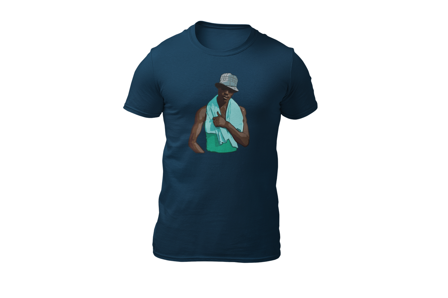 El negro de whatsapp shirt blue