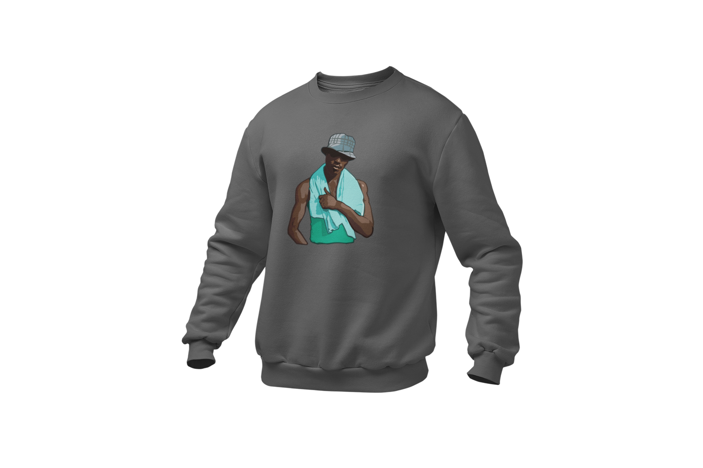 El negro de whatsapp sweater dark grey