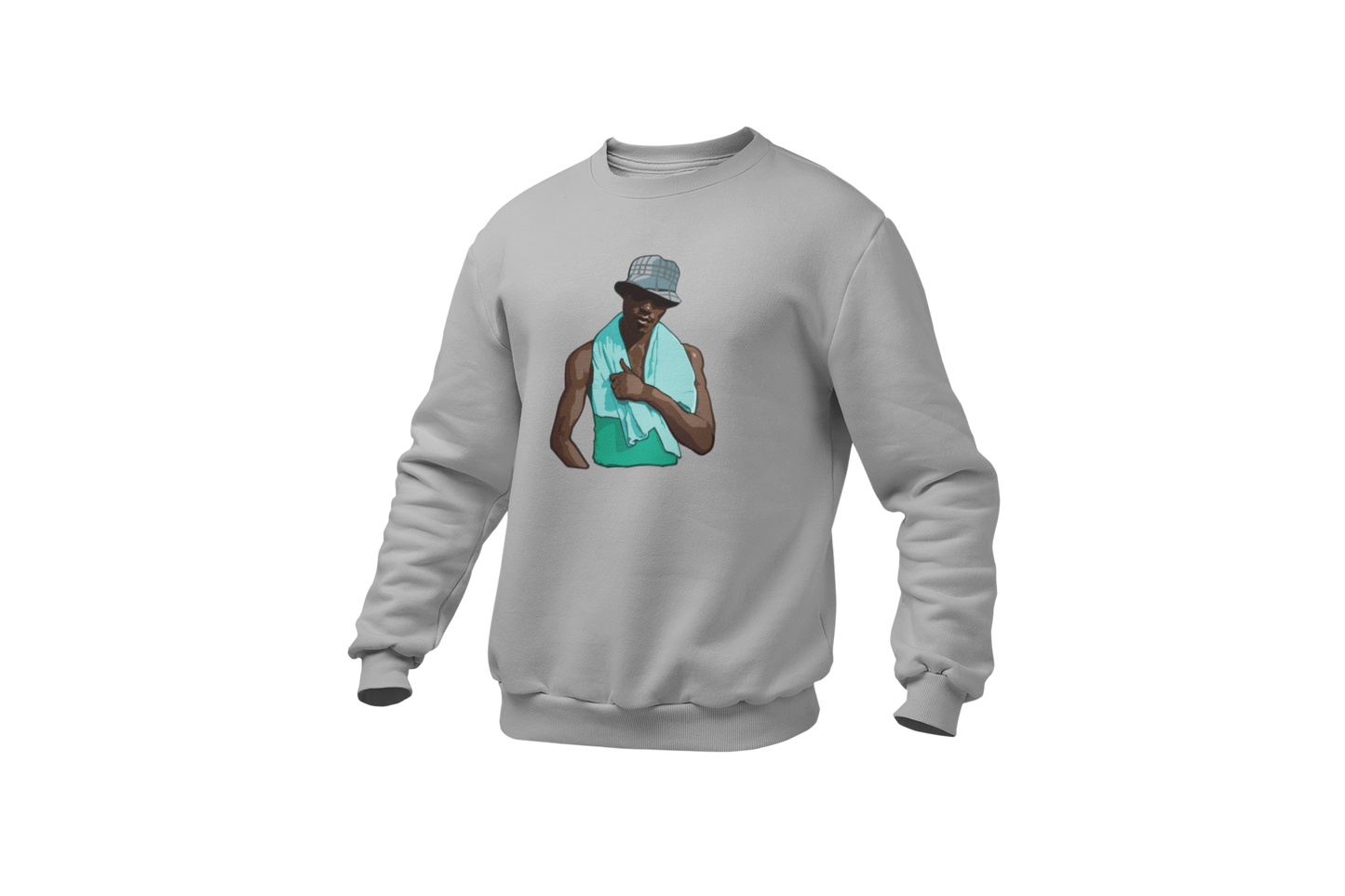 El negro de whatsapp sweater light grey