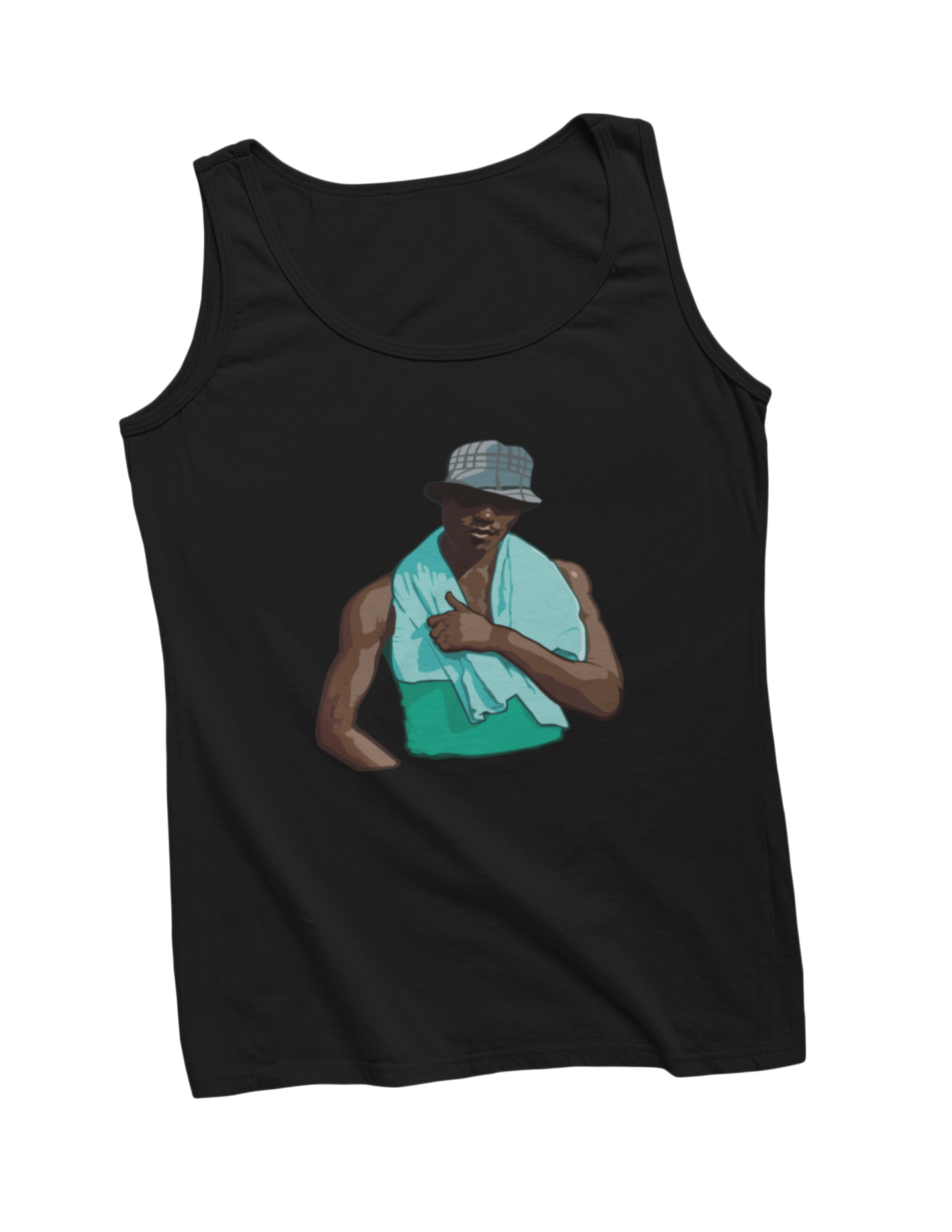 El negro de whatsapp tanktop black