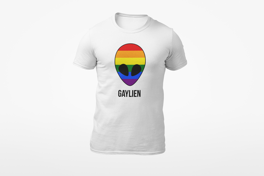 Gaylien shirt donnie white