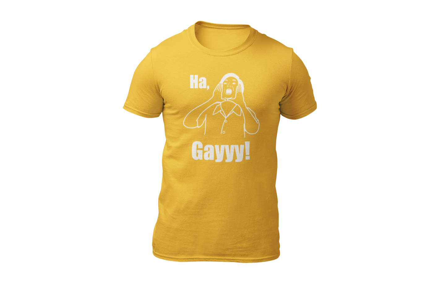 Ha gay mr chow meme shirt donnie yellow