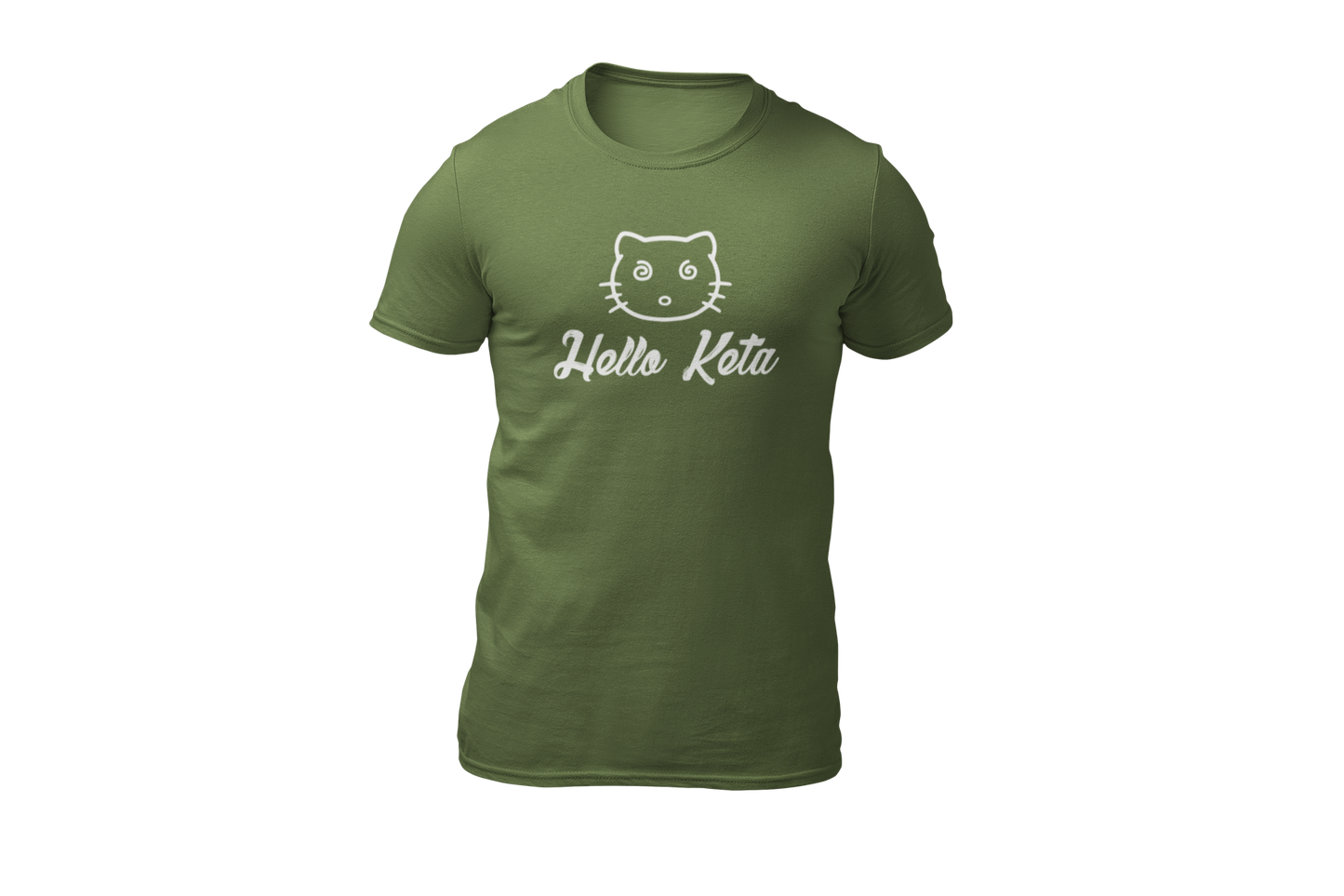 Hello keta shirt green
