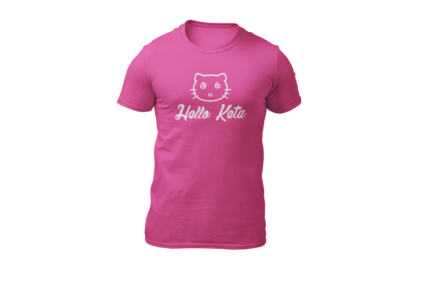 Hello keta shirt pink