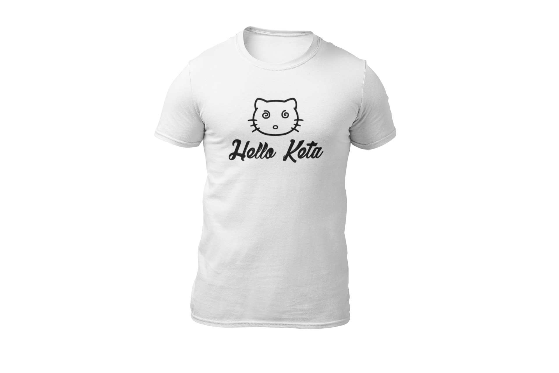 Hello keta shirt white
