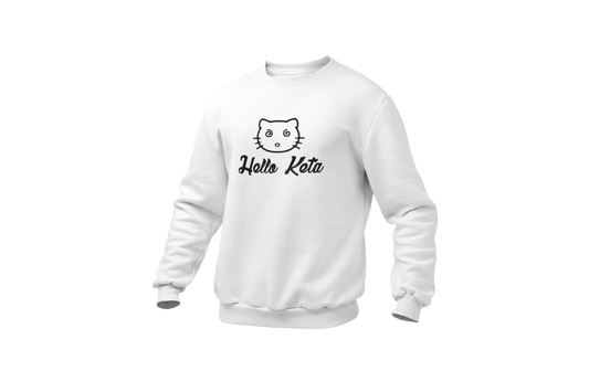 Hello keta sweater white