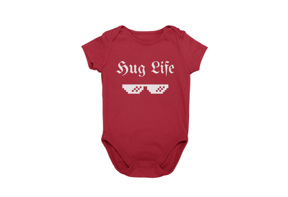 Hug life romper red