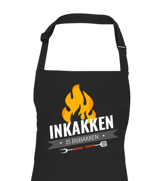 Inkakken is bijbakken schort