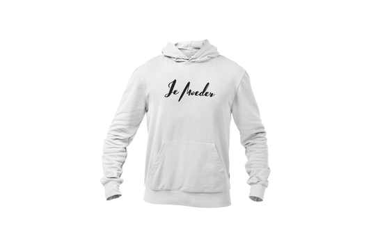 Je moeder hoodie donnie wit