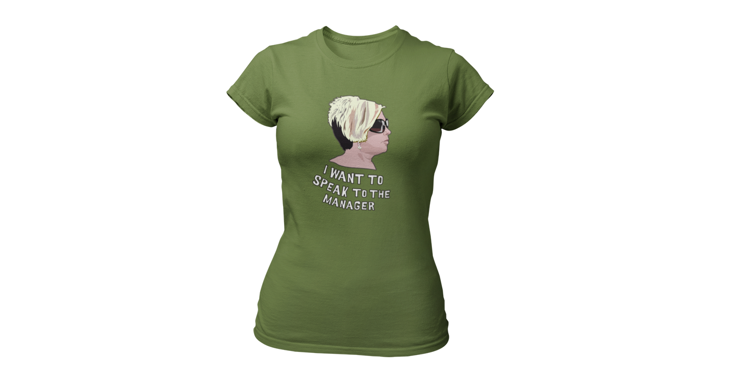 Karen i want to speak to the manager shirt donnie groen