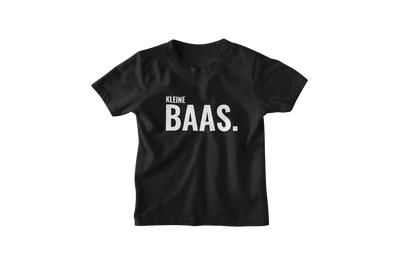 Kleine baas shirt kids donnie black