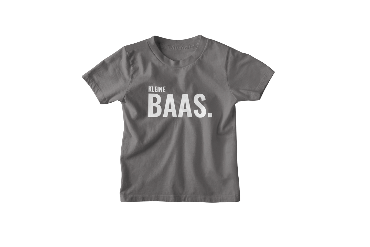Kleine baas shirt kids donnie grey