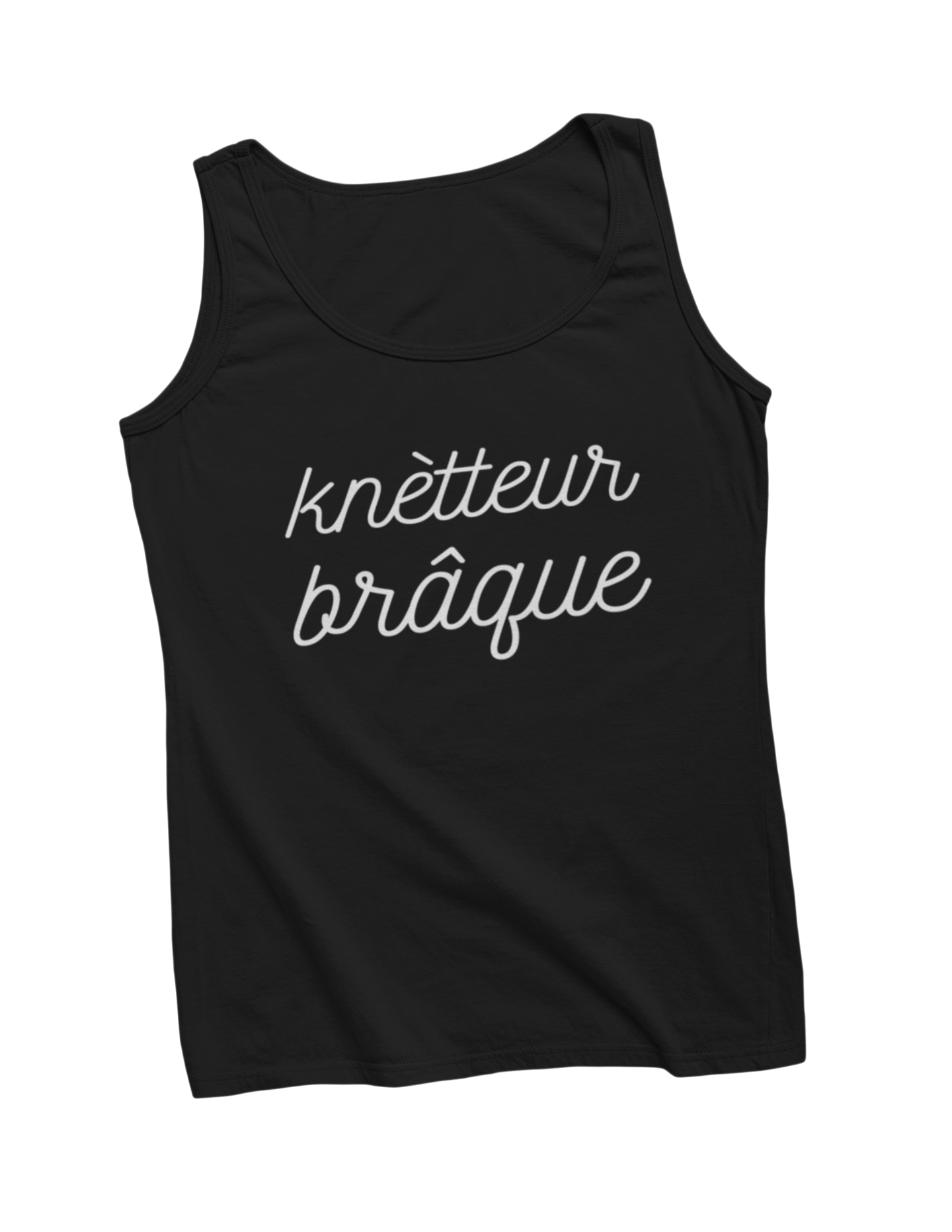 Knetter brak knetteur braque tanktop black