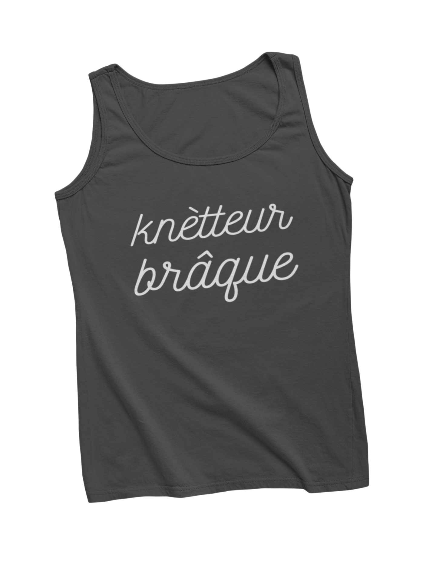 Knetter brak knetteur braque tanktop dark grey