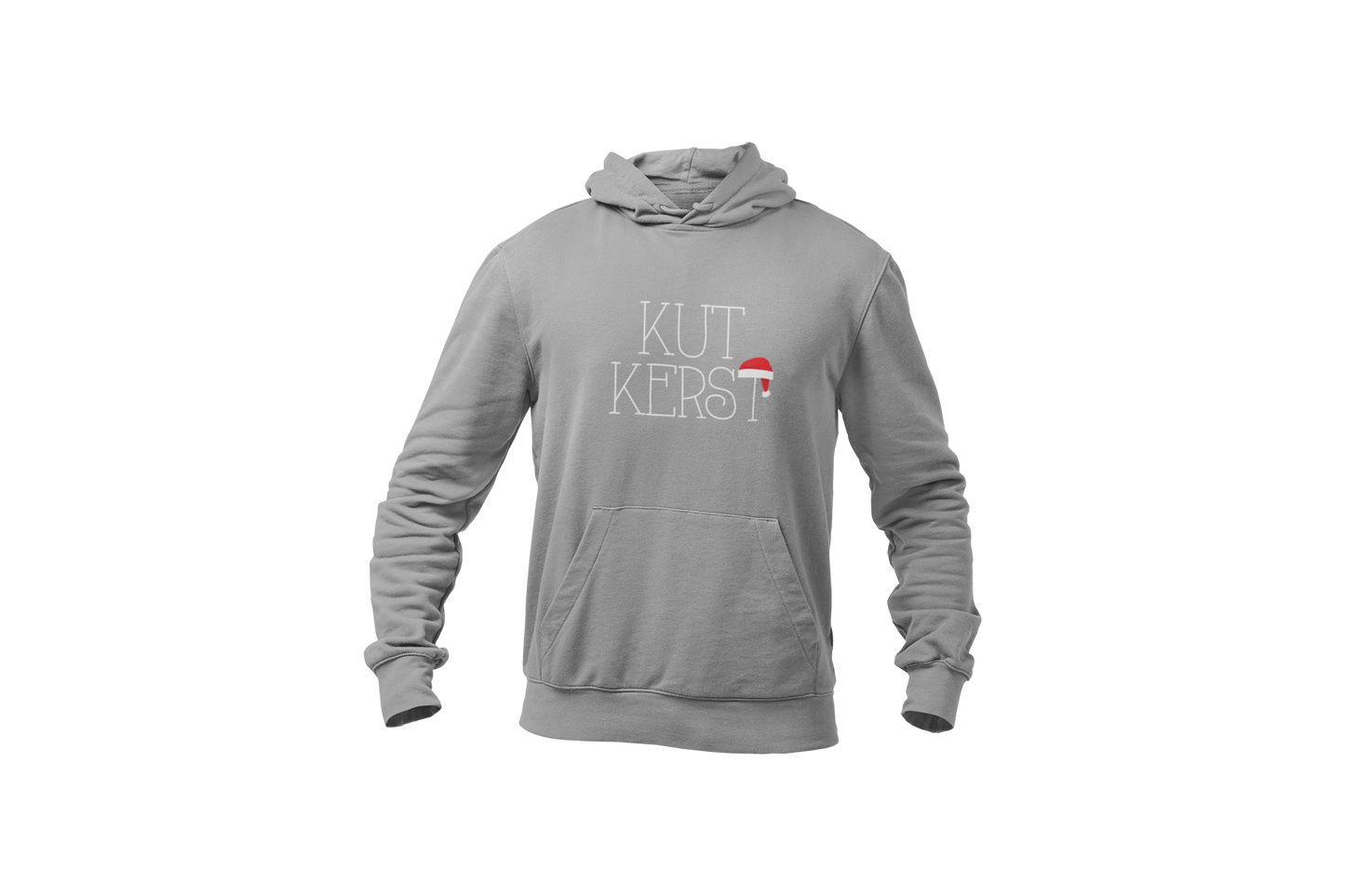 Kutkerst hoodie donnie lightgrijs