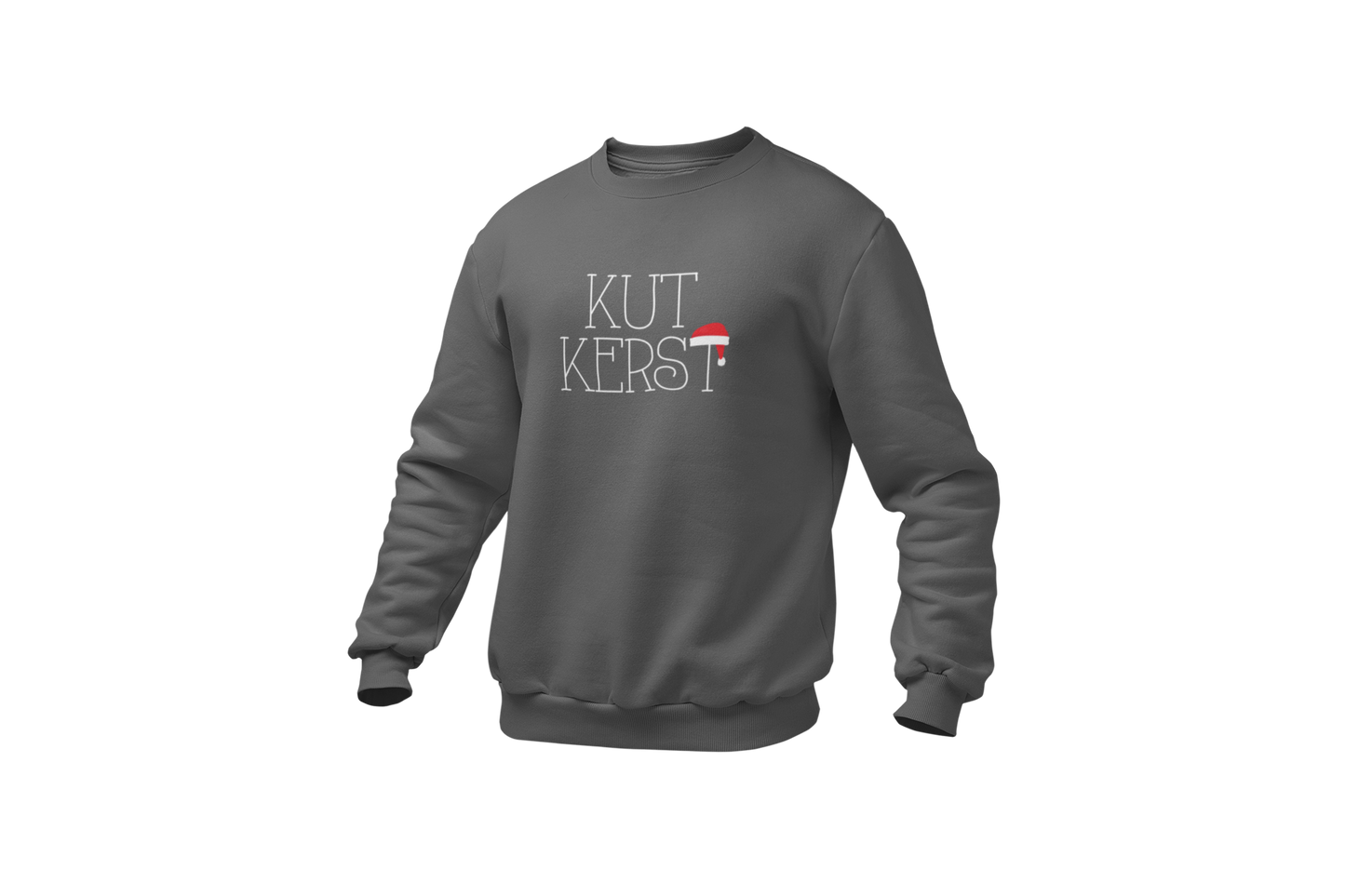 Kutkerst sweater trui donnie grijs