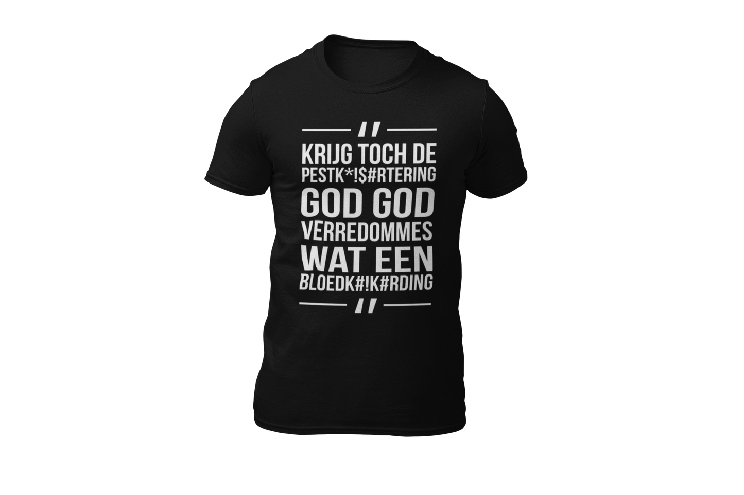 Lau godverredommes shirt black