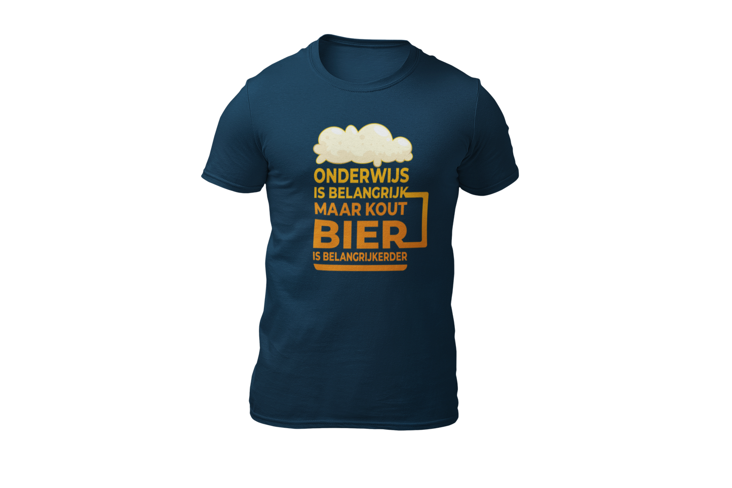Onderwijs is belangrijk maar kaut koud bier is belangrijkerder blauw donnie