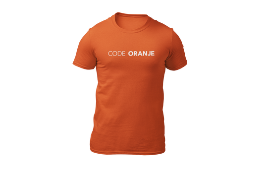 Oranje voetbal shirt nederland code oranje donnie
