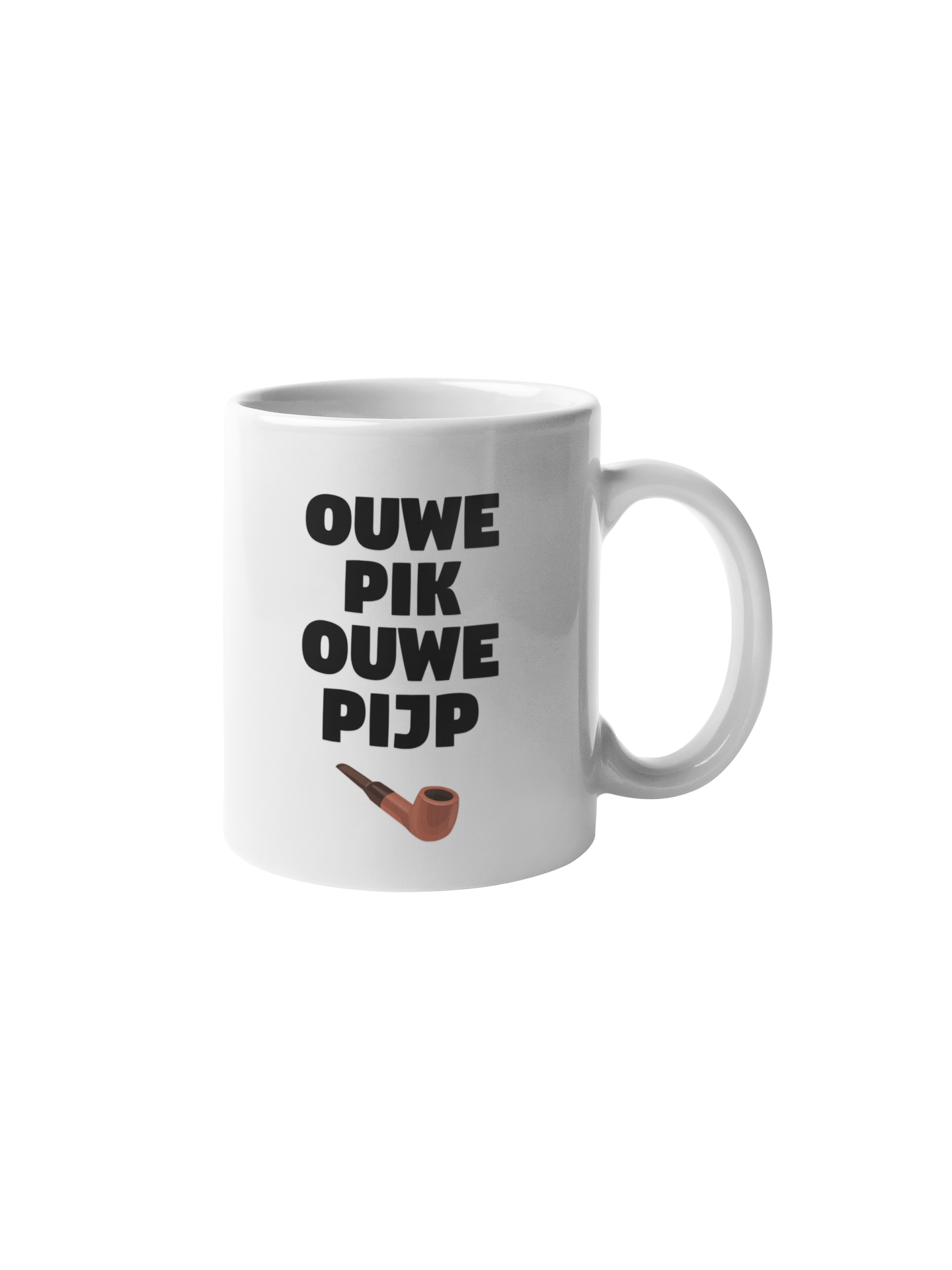 Ouwe pik ouwe pijp koffiemok vaderdag donnie