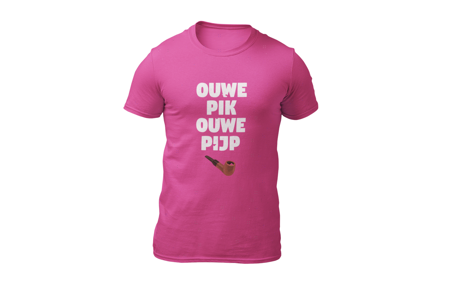 Ouwe pik ouwe pijp shirt vaderdag donnie roze