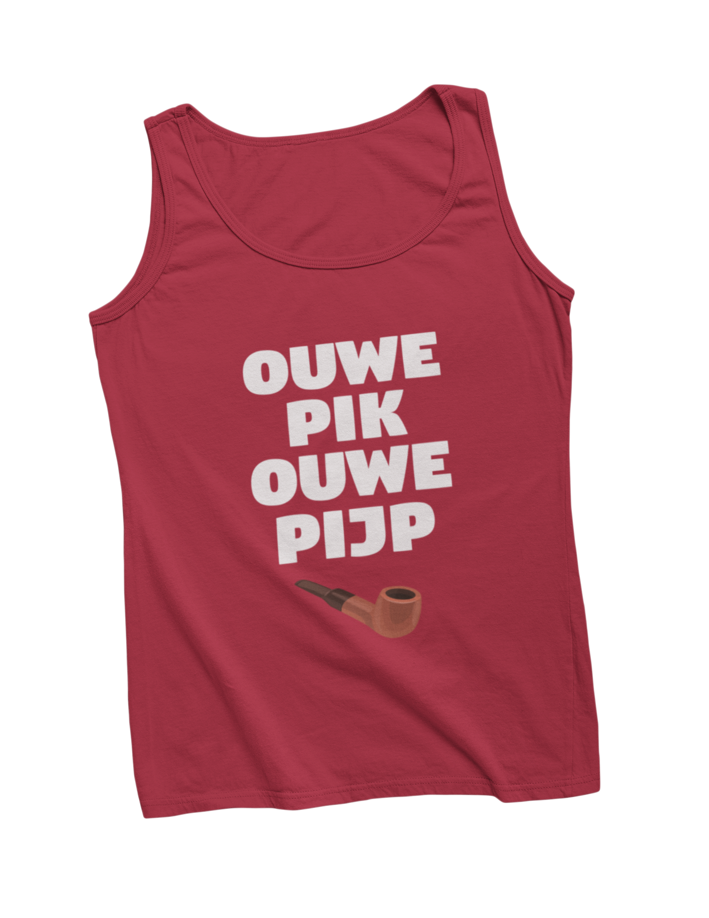 Ouwe pik ouwe pijp tanktop vaderdag donnie rood
