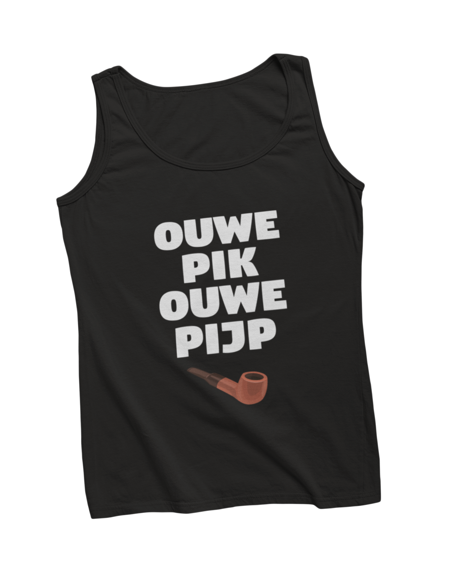 Ouwe pik ouwe pijp tanktop vaderdag donnie zwart