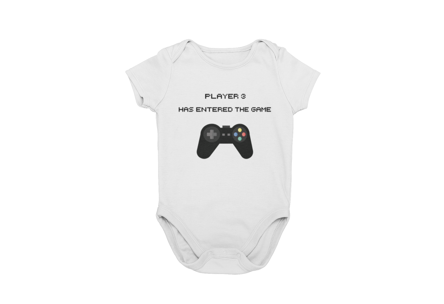 Player 3 has entered the game romper white