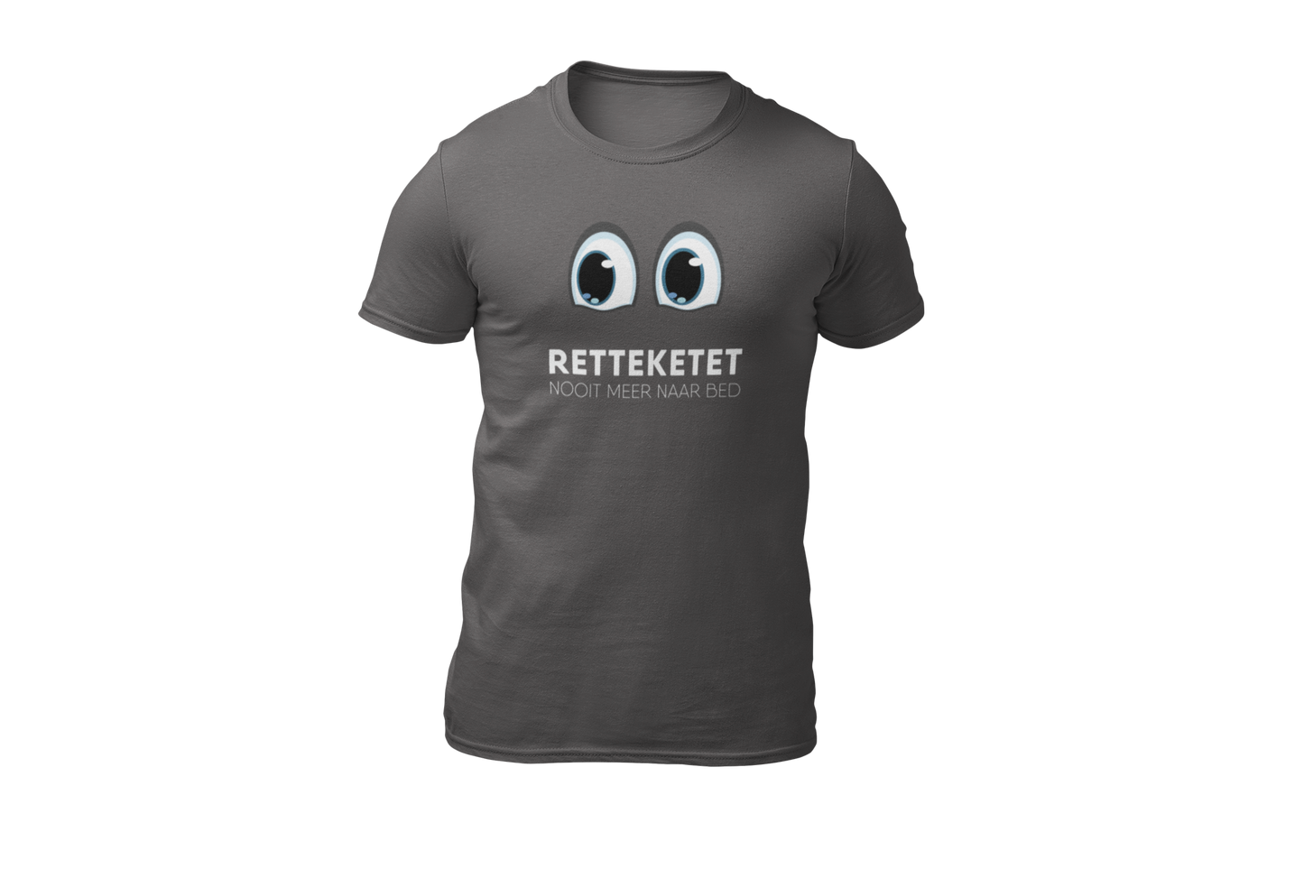 Retteketet nooit meer naar bed shirt grey