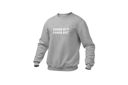Samen uit samen out sweater grey
