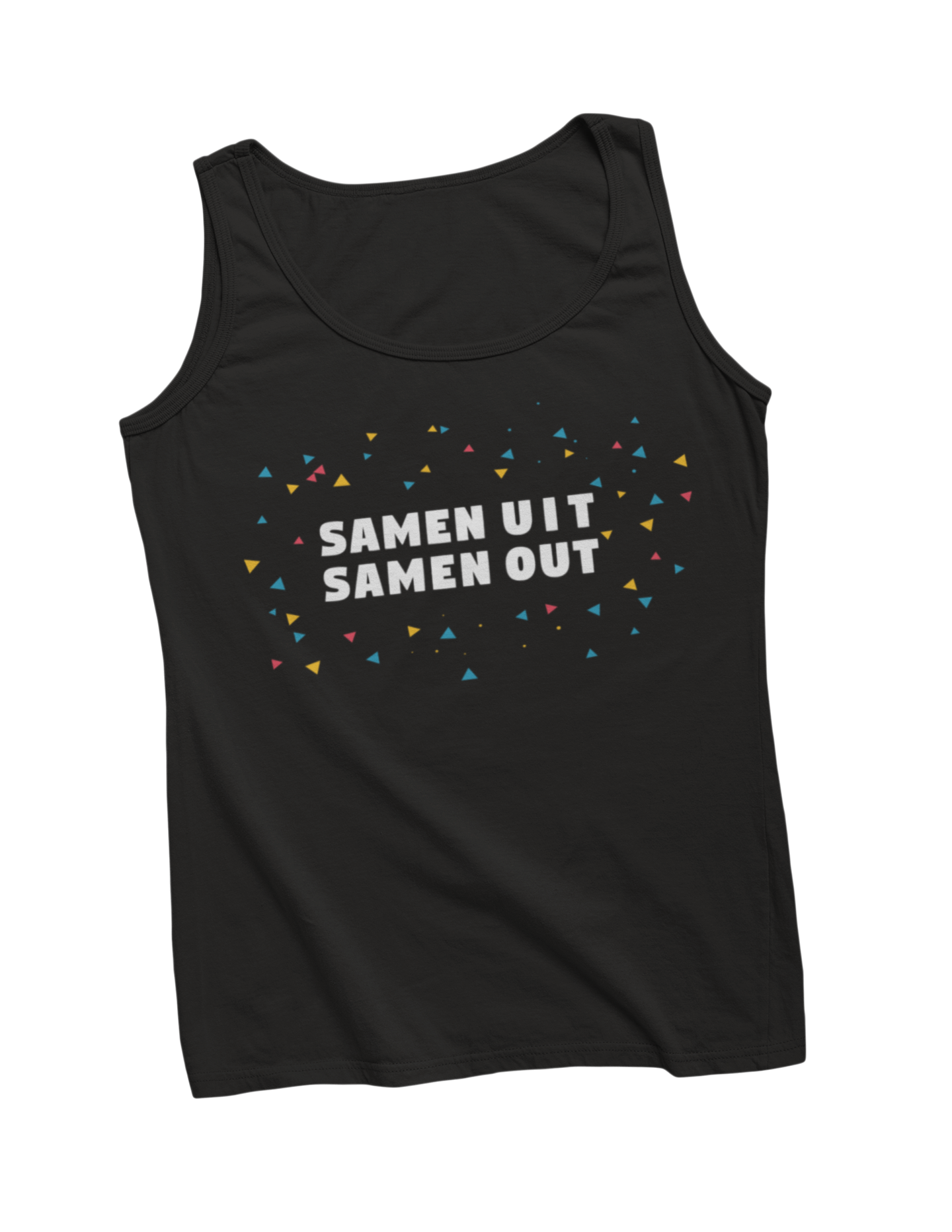Samen uit samen out tanktop black