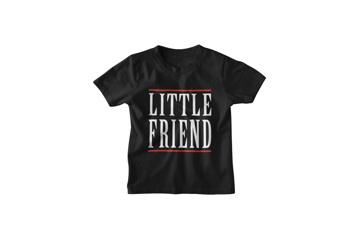 Say hello to my little friend shirt parent black trans