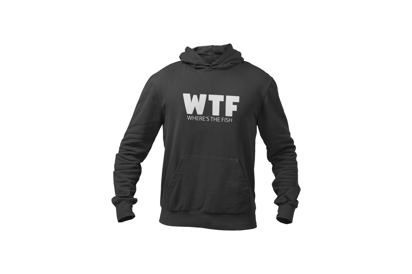 Wtf wheres the fish hoodie donnie dark grey