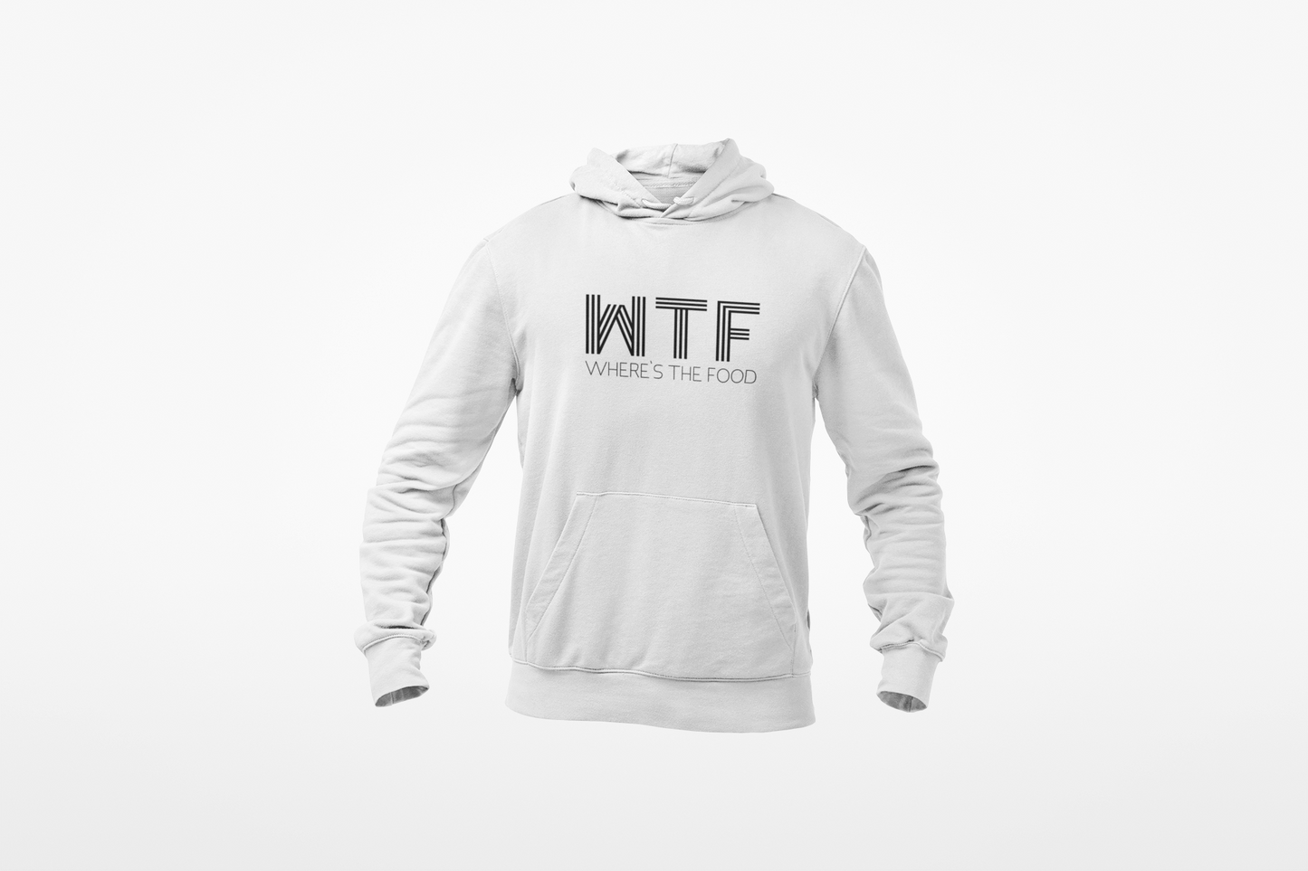 Wtf wheres the food hoodie donnie white