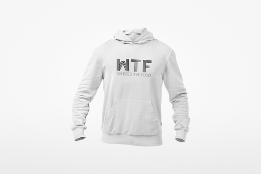 Wtf wheres the food hoodie donnie white